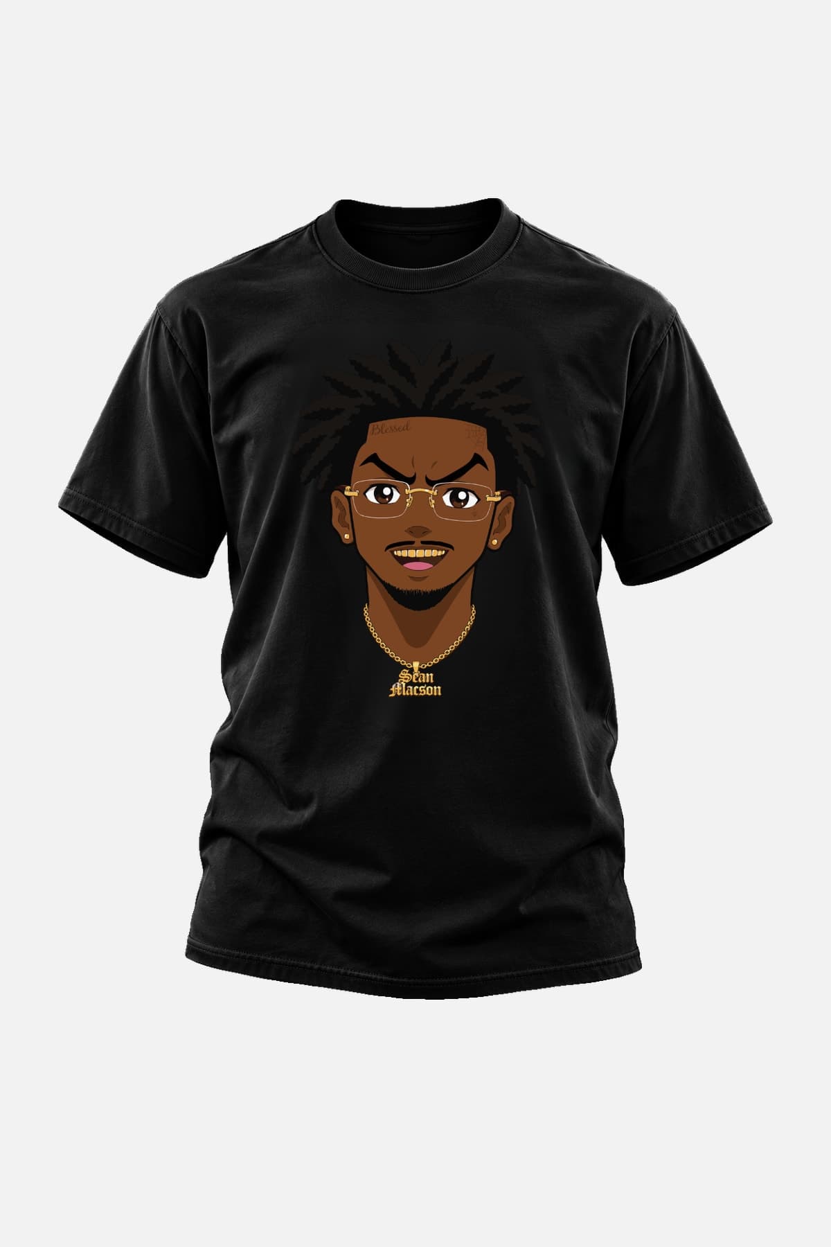 T-shirt Macson noir